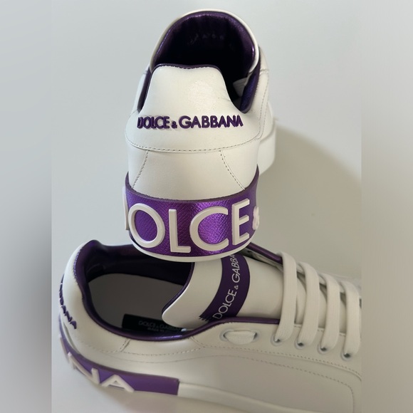 Dolce&Gabbana Portofino sneakers size 10 (IT 40) viola - Picture 12 of 13